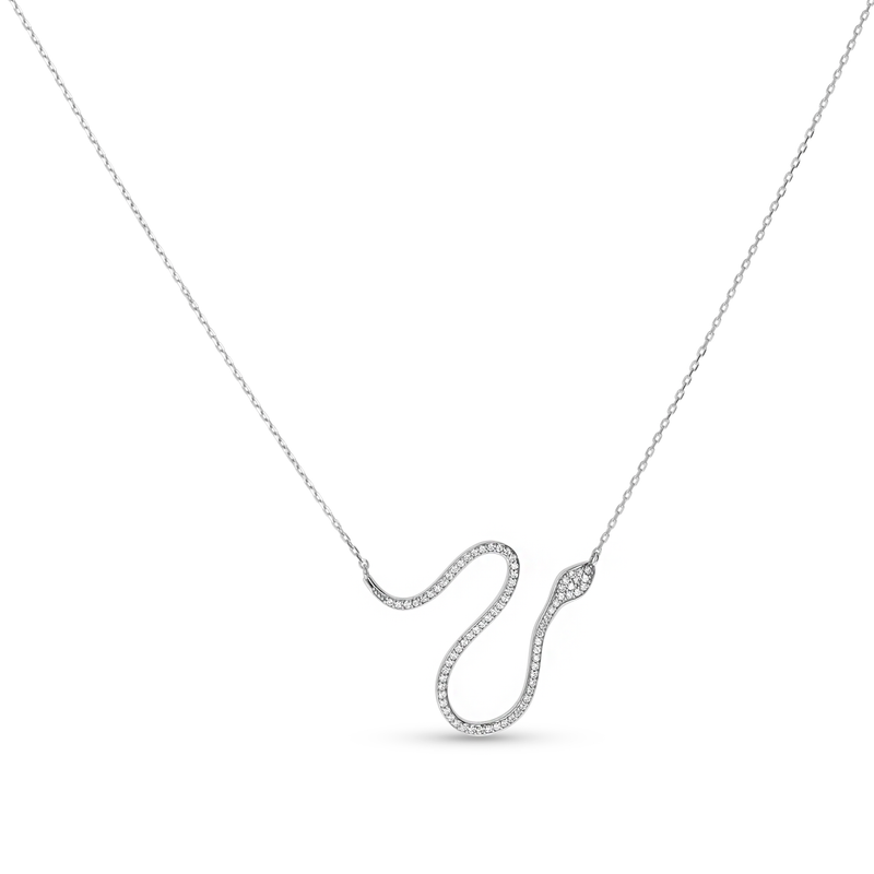 Bold Snake Necklace