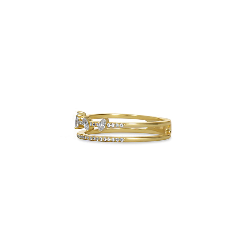 Marquise Layered Ring