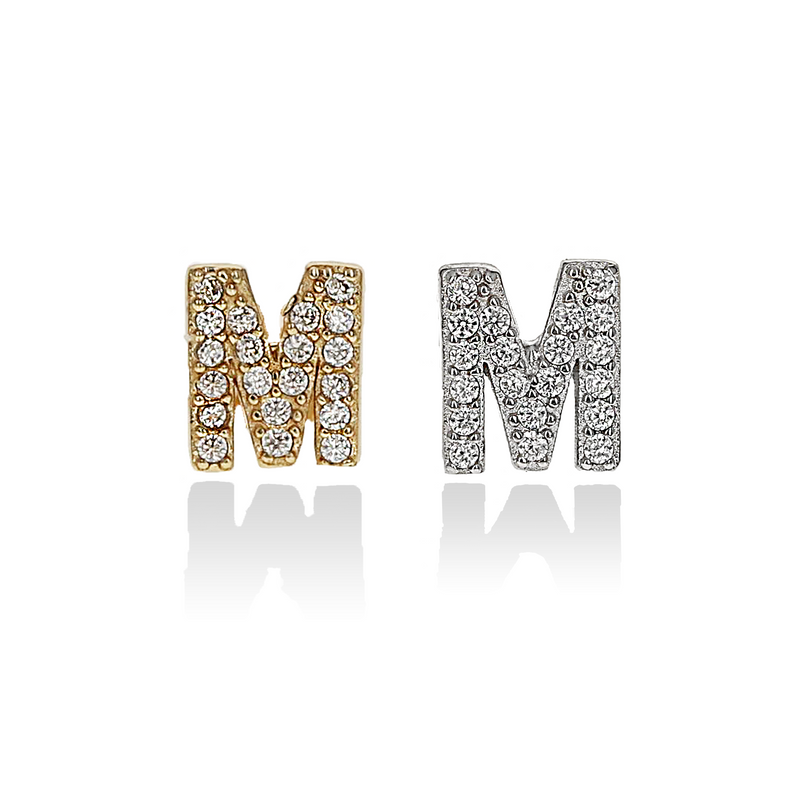 Individual Initial Stud Earrings
