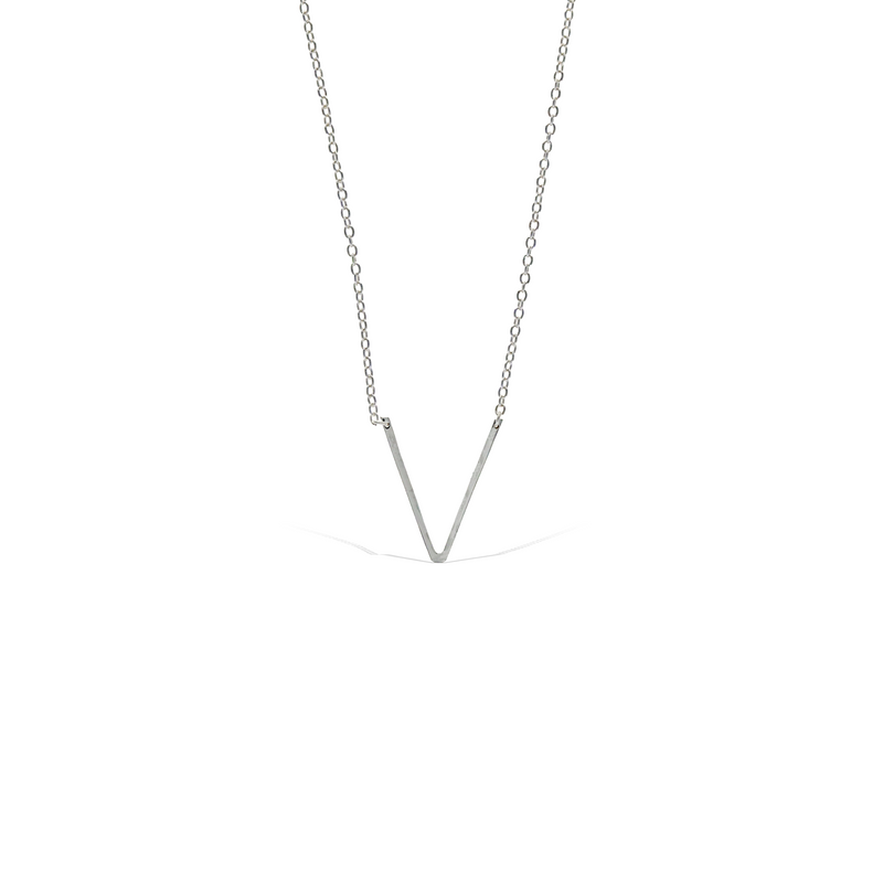 Letter V Necklace