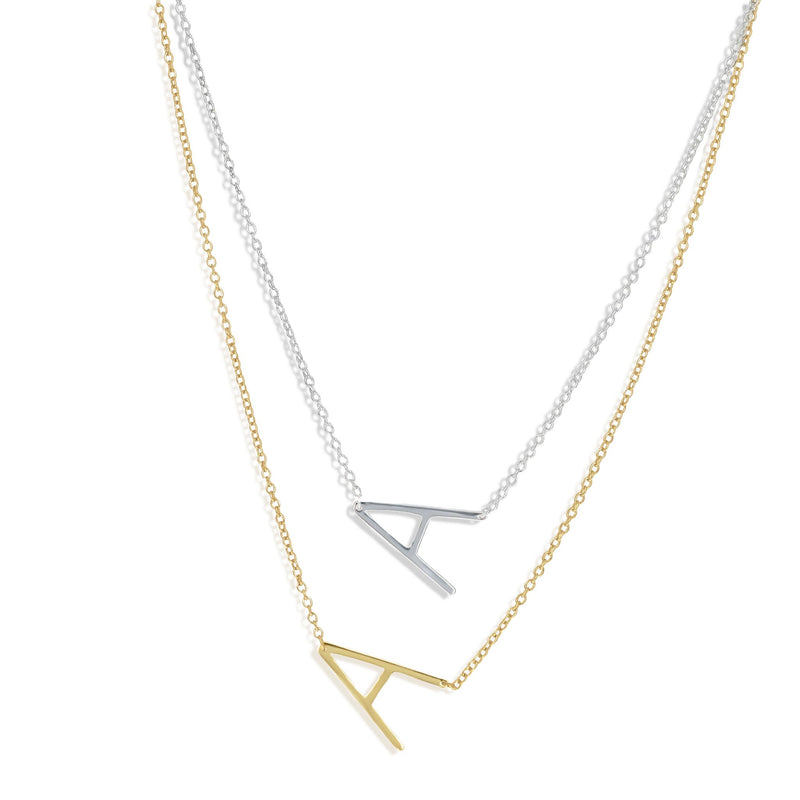 Letter A Necklace