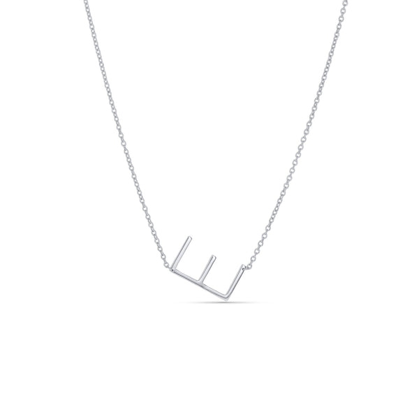 Letter E Necklace