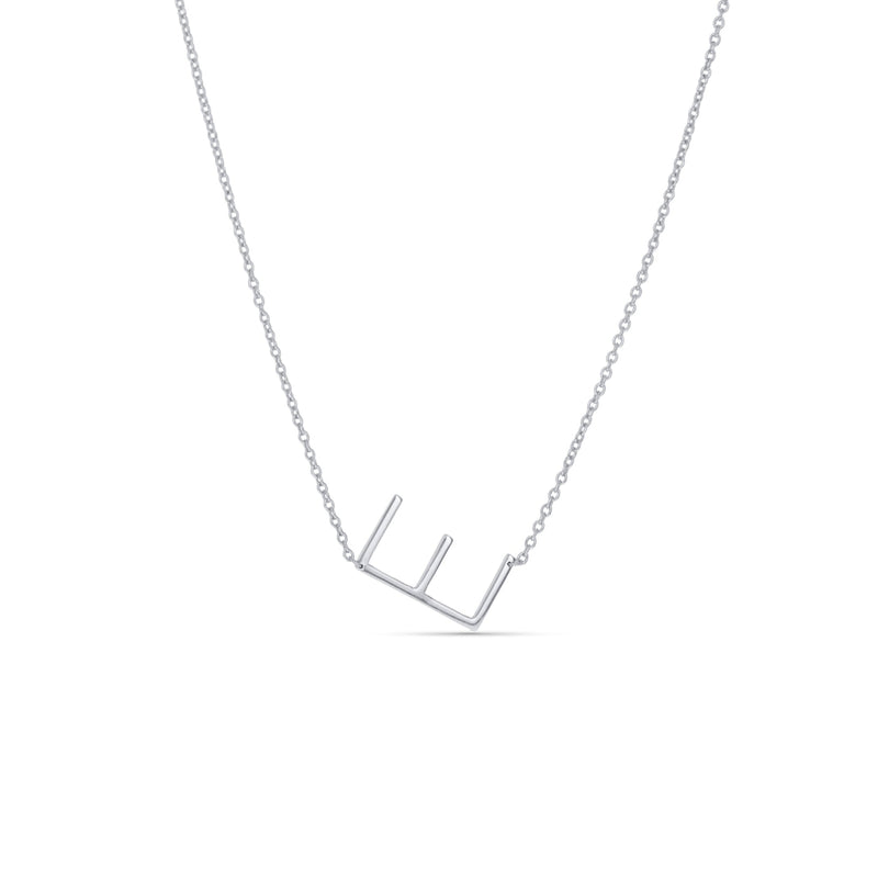 Letter E Necklace