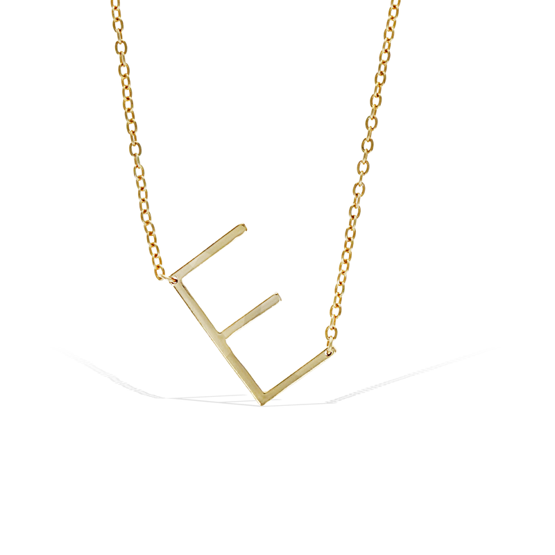 Letter E Necklace