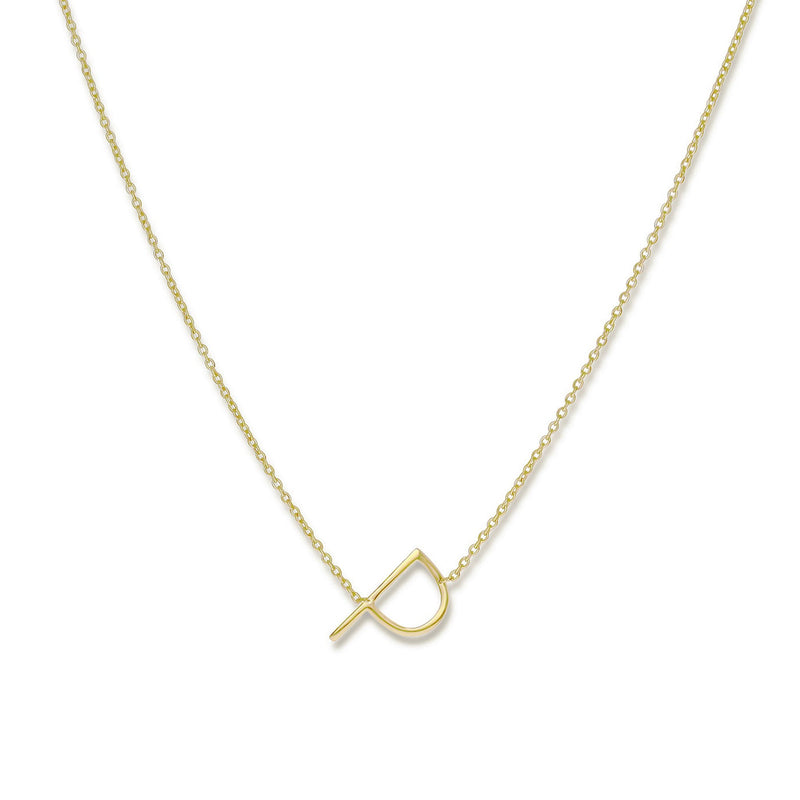 Letter P Necklace