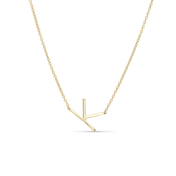 Letter K Necklace