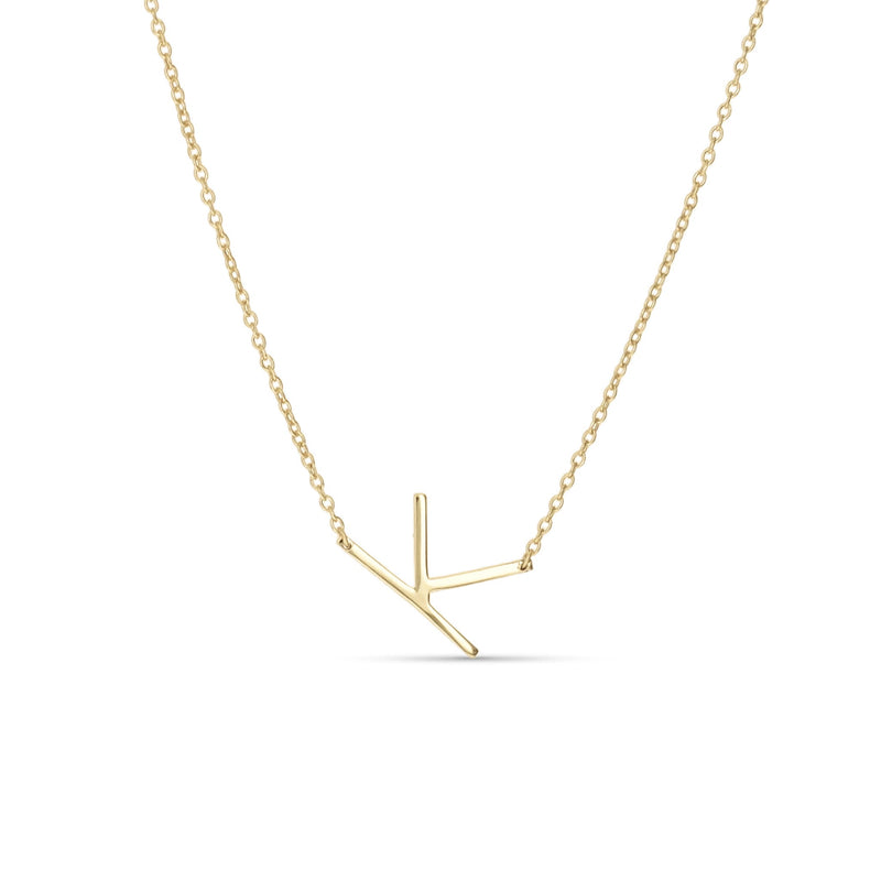 Letter K Necklace