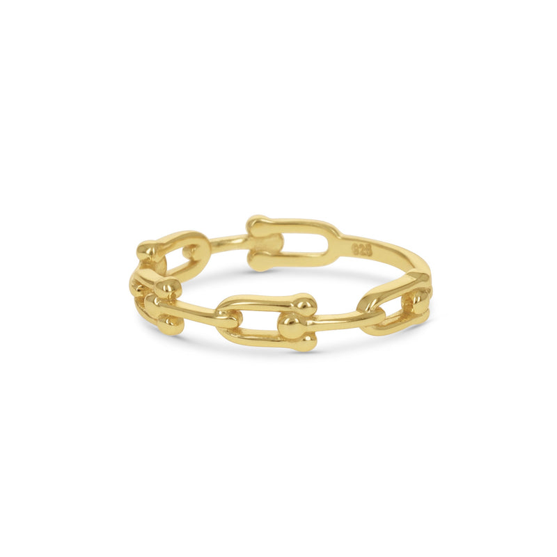 Oval Link Ring