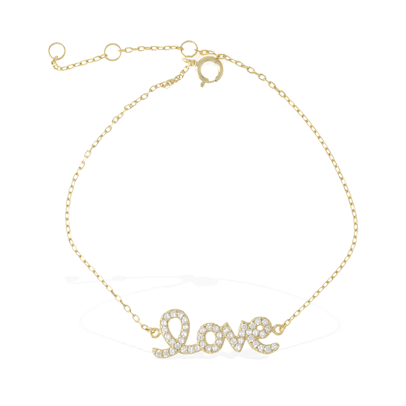 Love Script Bracelet