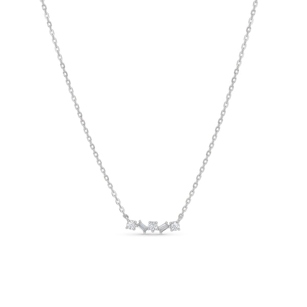 Baguette Bar Necklace