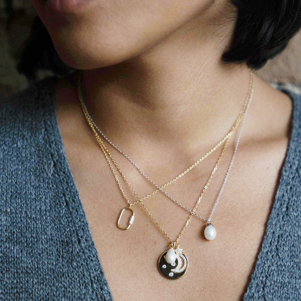 Moon & Star Necklace