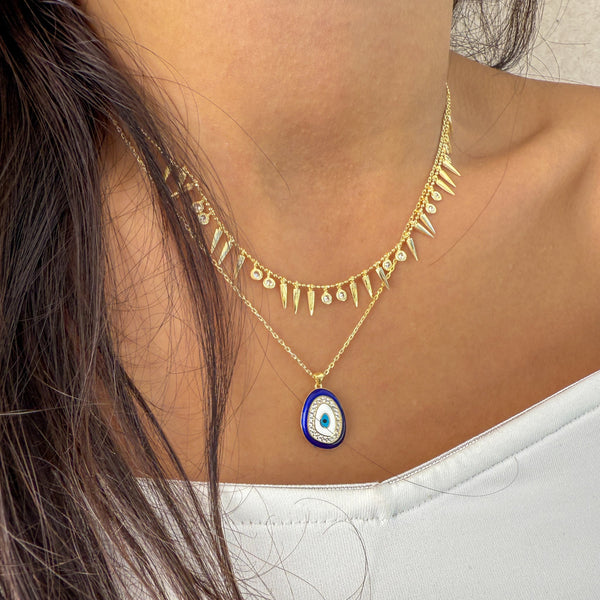 Triangle Drop Choker