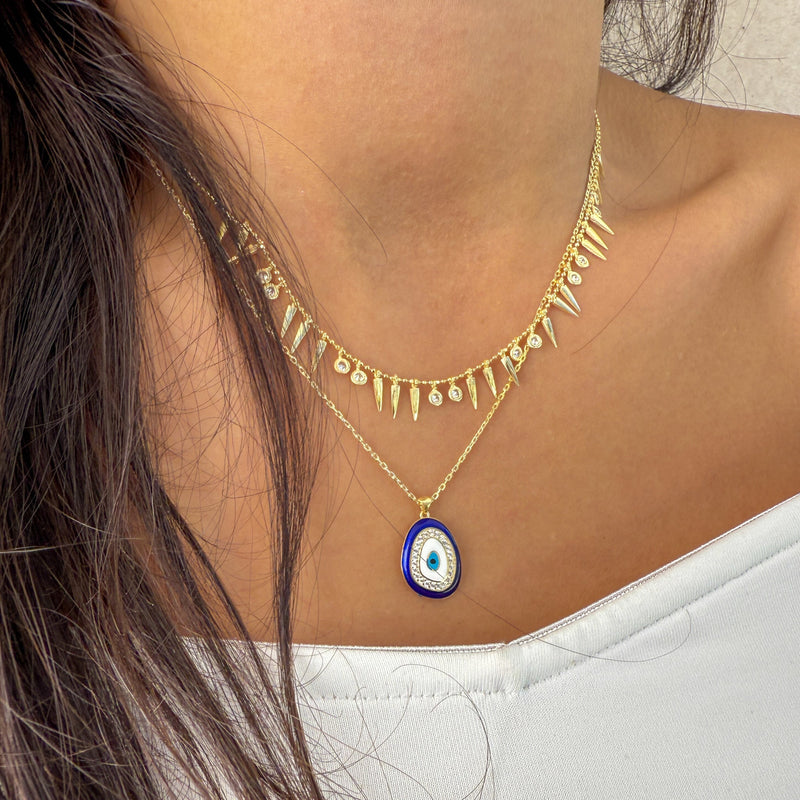 Triangle Drop Choker