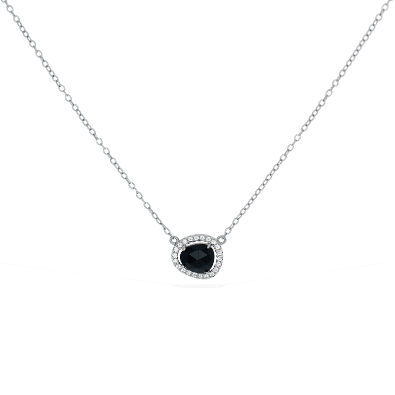 Free Form Onyx Necklace