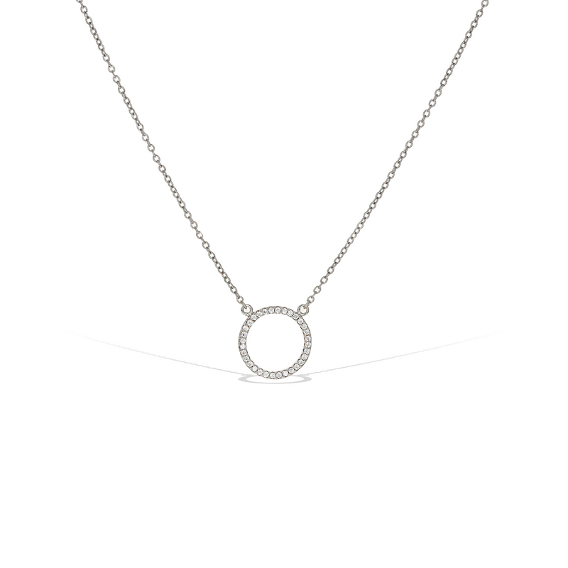 Classic Open Circle Necklace