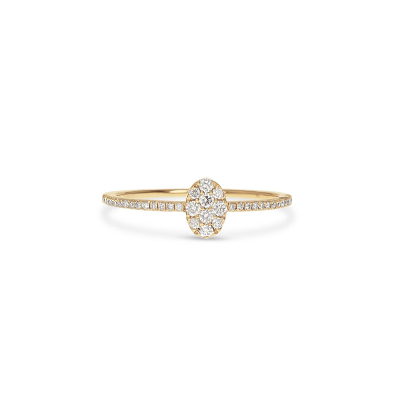 Oval Diamond Ring