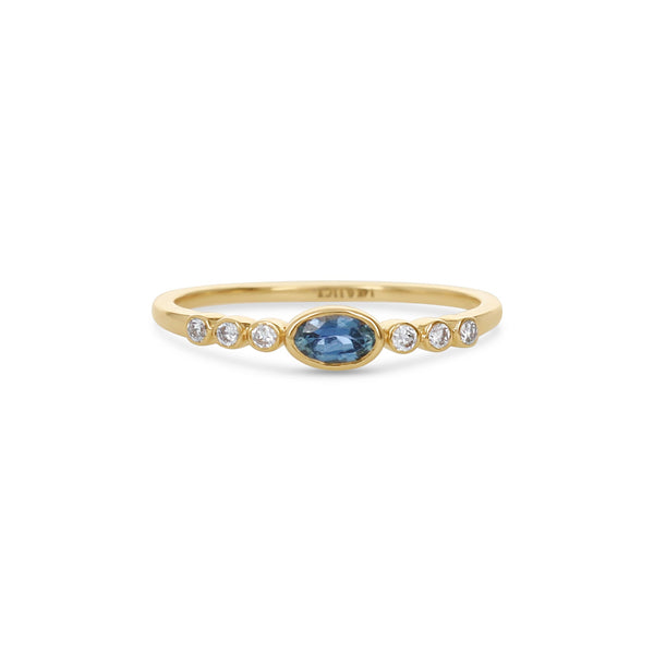 Oval Sapphire Ring