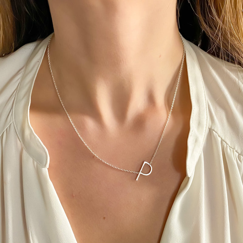 Letter P Necklace