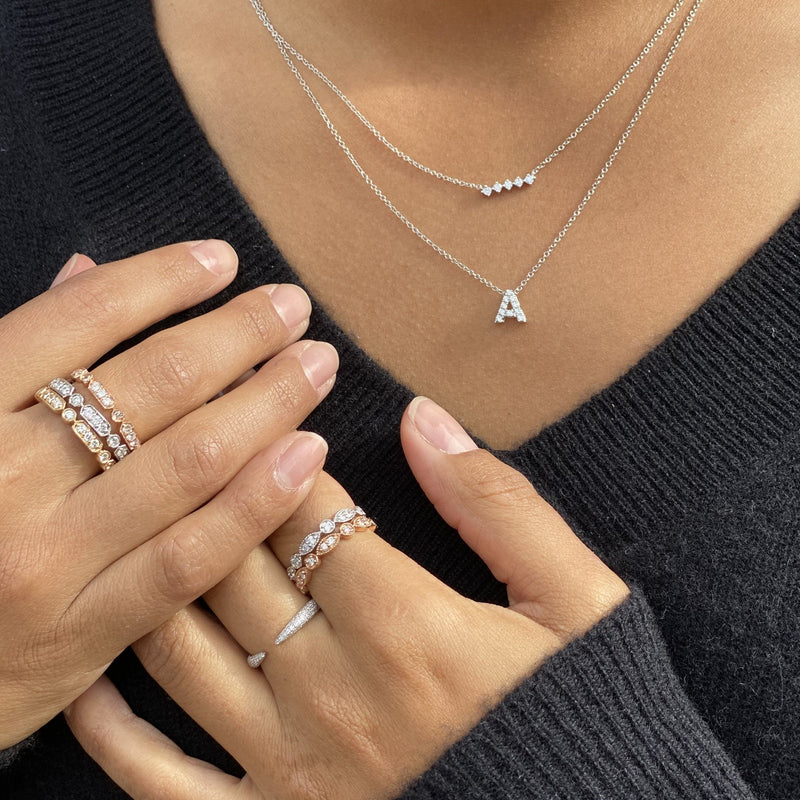 Diamond Marquise Eternity Band