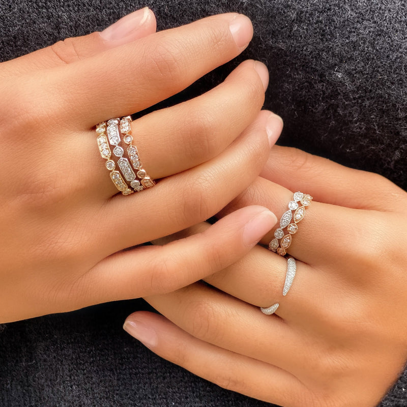 Diamond Gold Marquise Ring