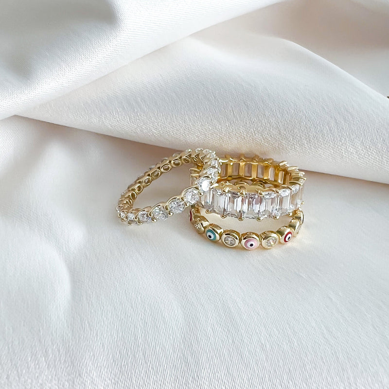 Classic Round Eternity Band