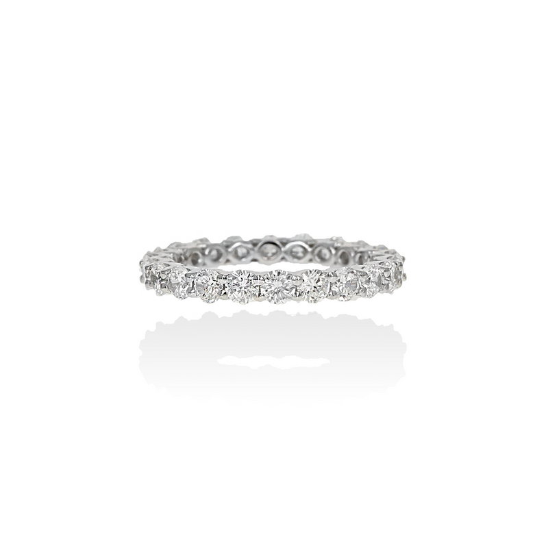 Classic Round Eternity Band