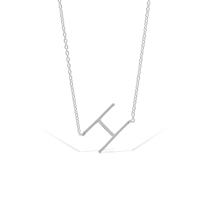 Letter H Necklace