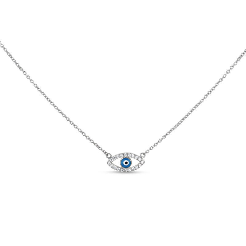 Classic Turquoise Evil Eye Necklace