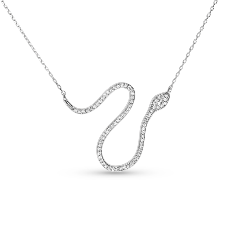 Bold Snake Necklace
