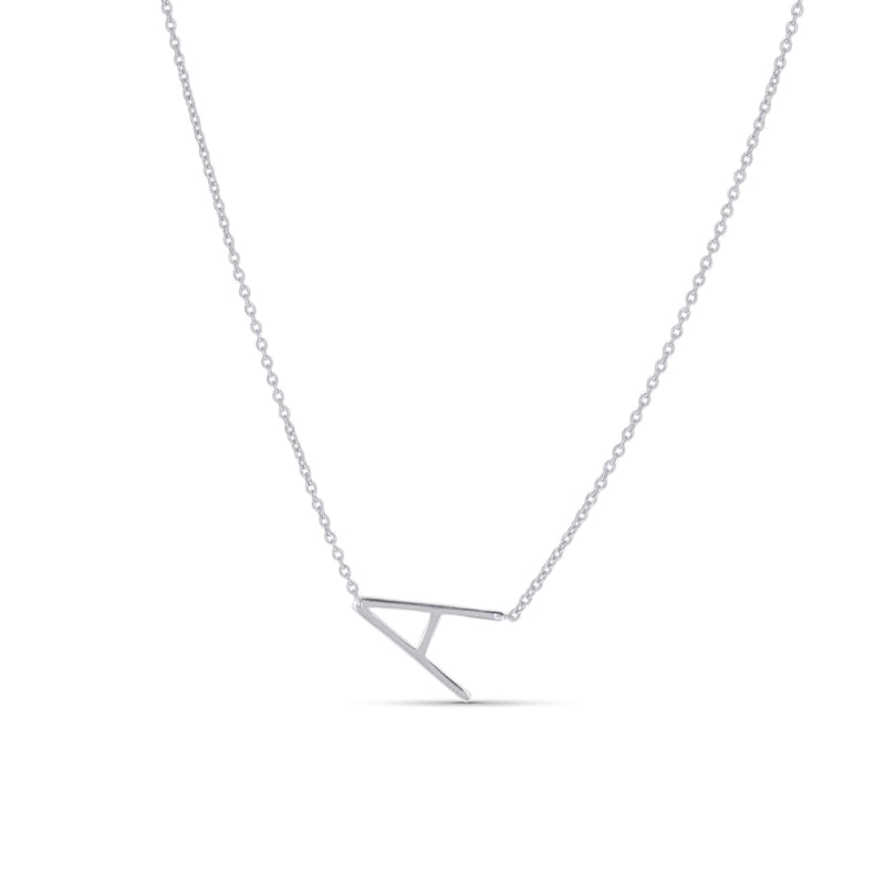 Letter A Necklace