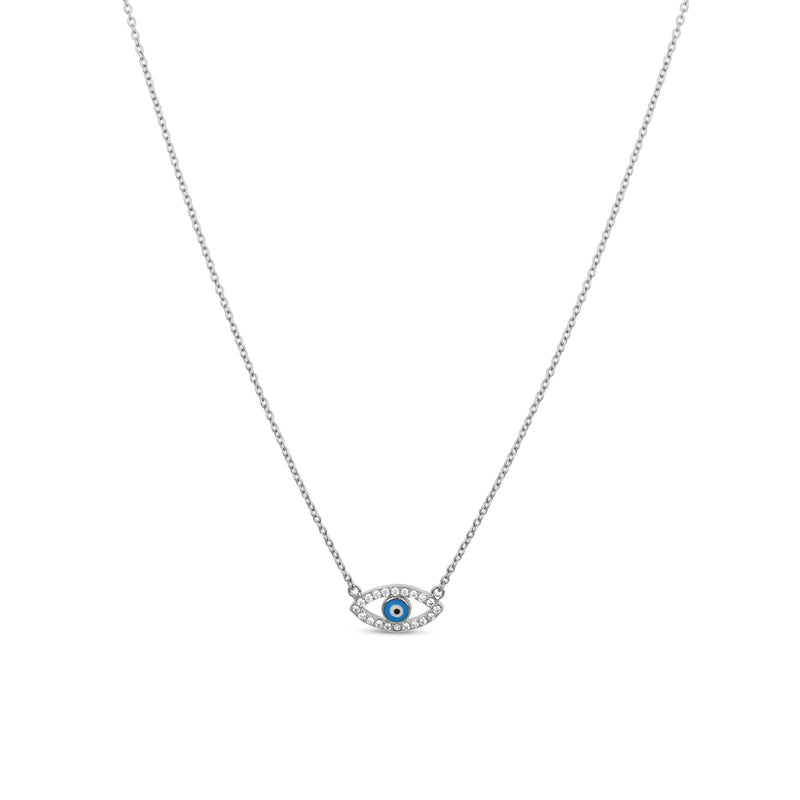 Classic Turquoise Evil Eye Necklace