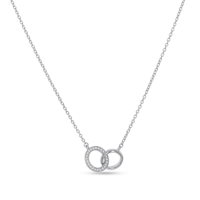 Infinity Oval Necklace