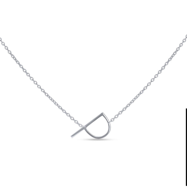 Letter P Necklace