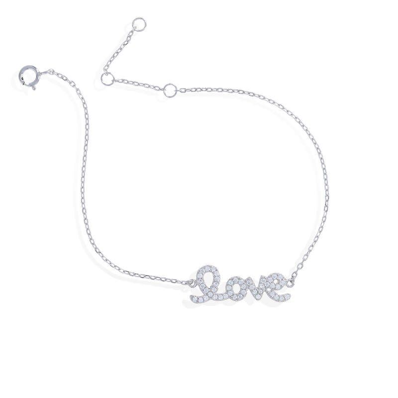 Love Script Bracelet