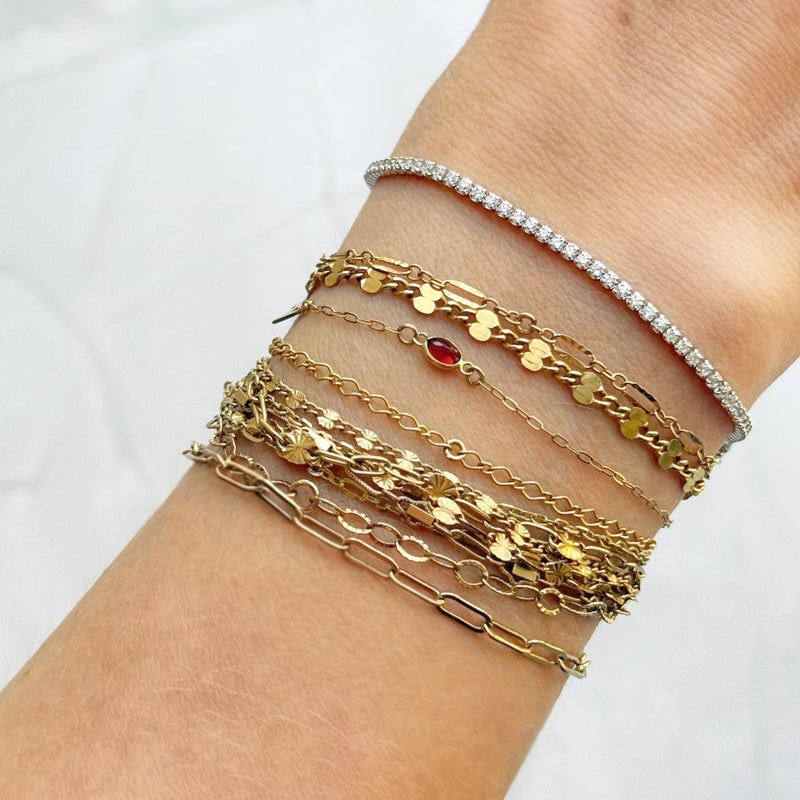 Extra Thin Tennis Bracelet