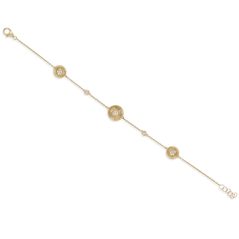 Starburst Diamond Bracelet