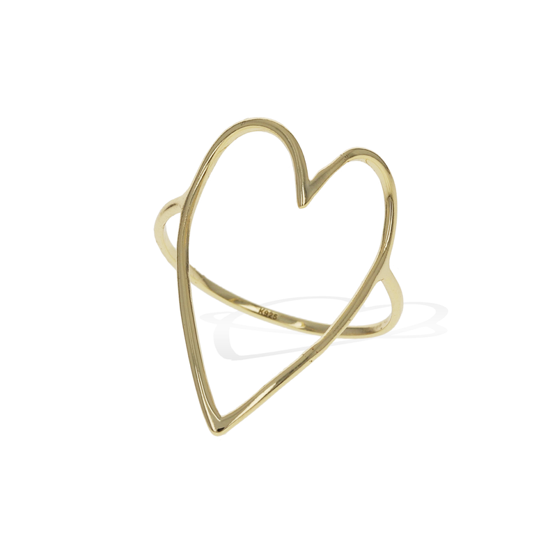 Open Heart Ring