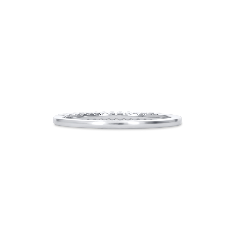 Minimalist Bezel Set Diamond Ring