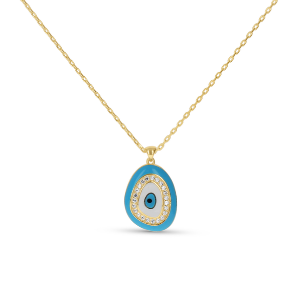 Colorful Evil Eye Necklace