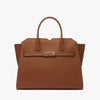 Milano Two Handles Medium Bag Chocolate Brown