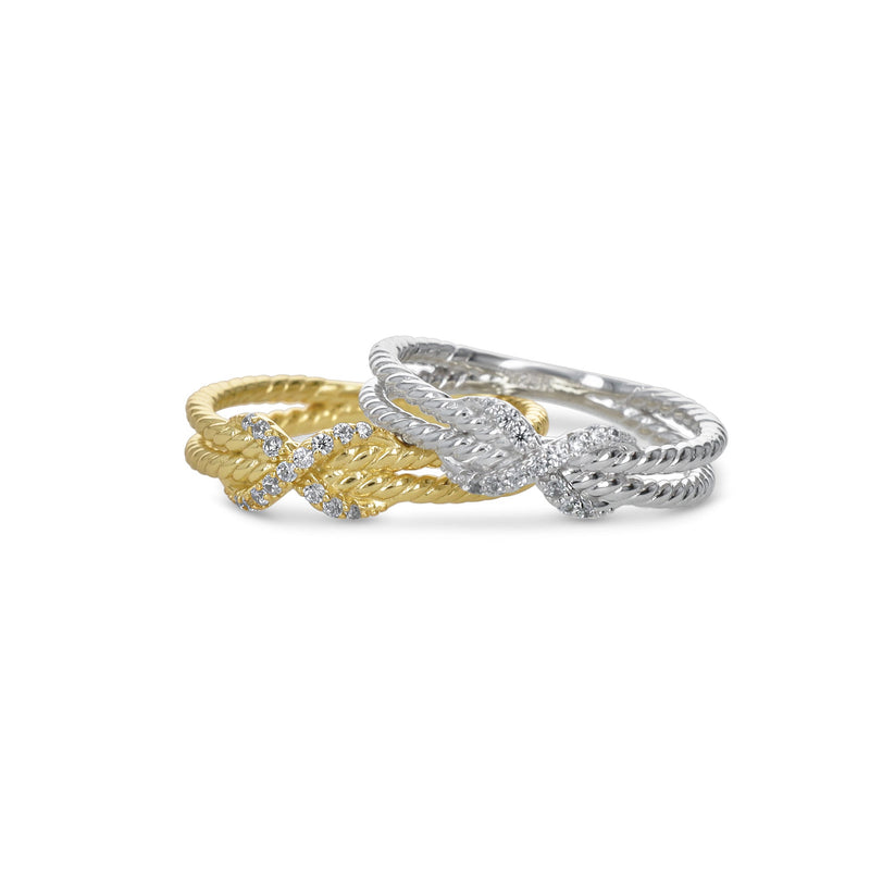 Twist Criss Cross Ring