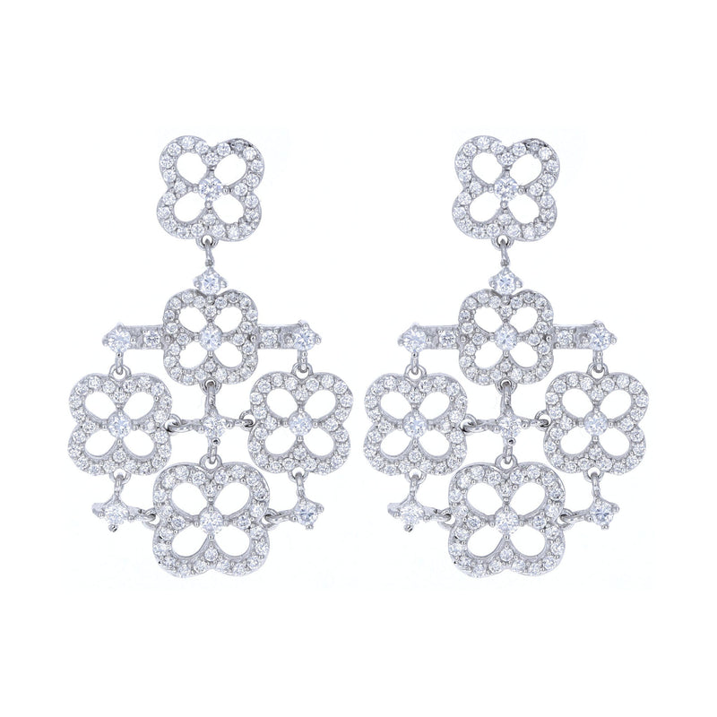 Quilted Clover Drops