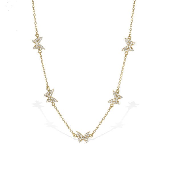 Butterfly Choker Necklace