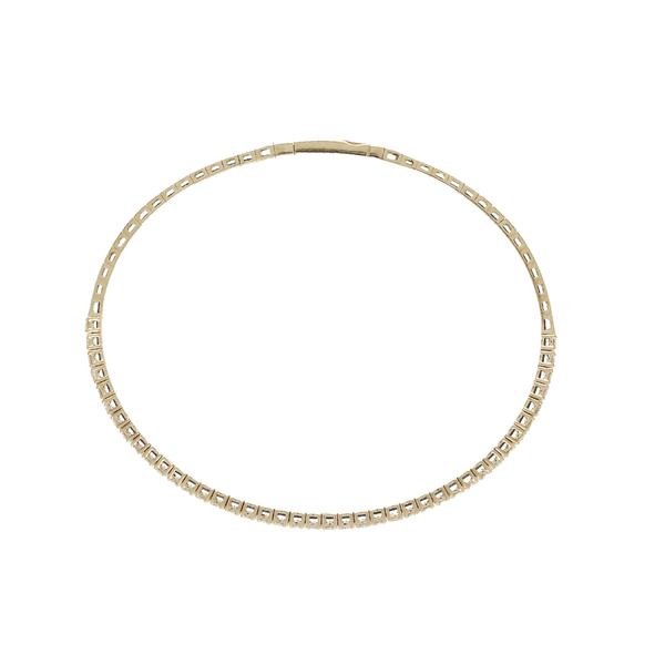 Diamond Tennis Bangle Bracelet
