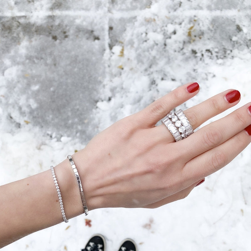 Baguette Eternity Band