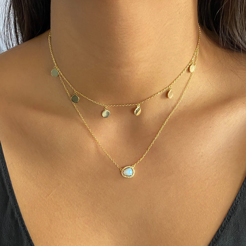 Free-Form Opal Necklace