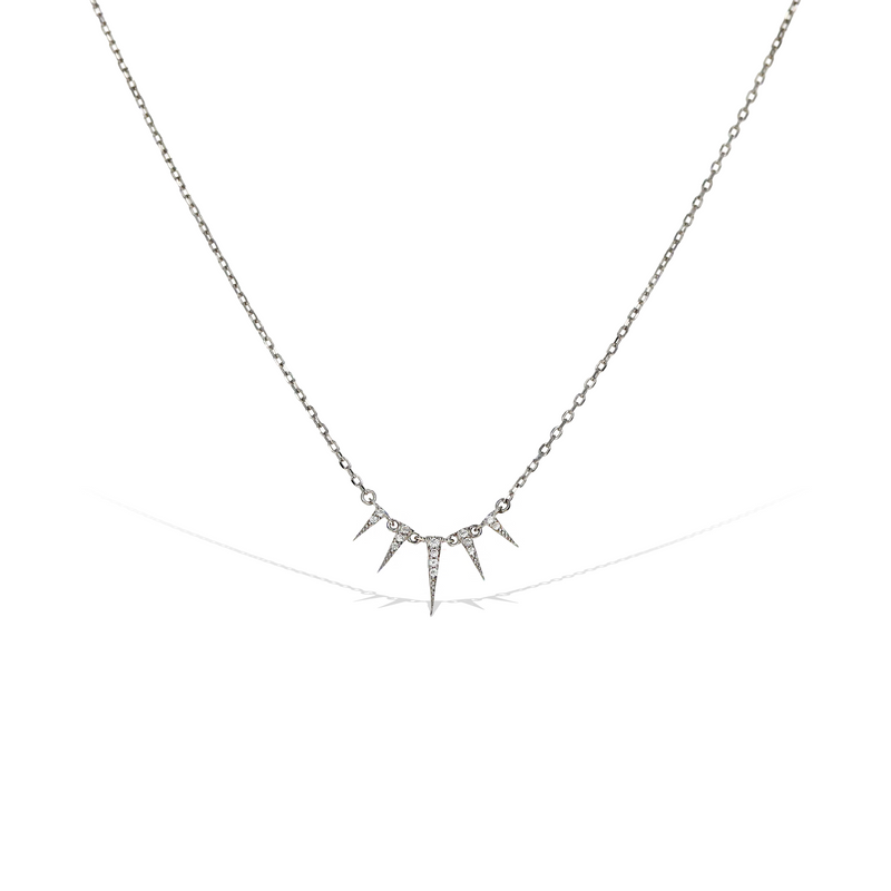 Tiny Triangle Necklace